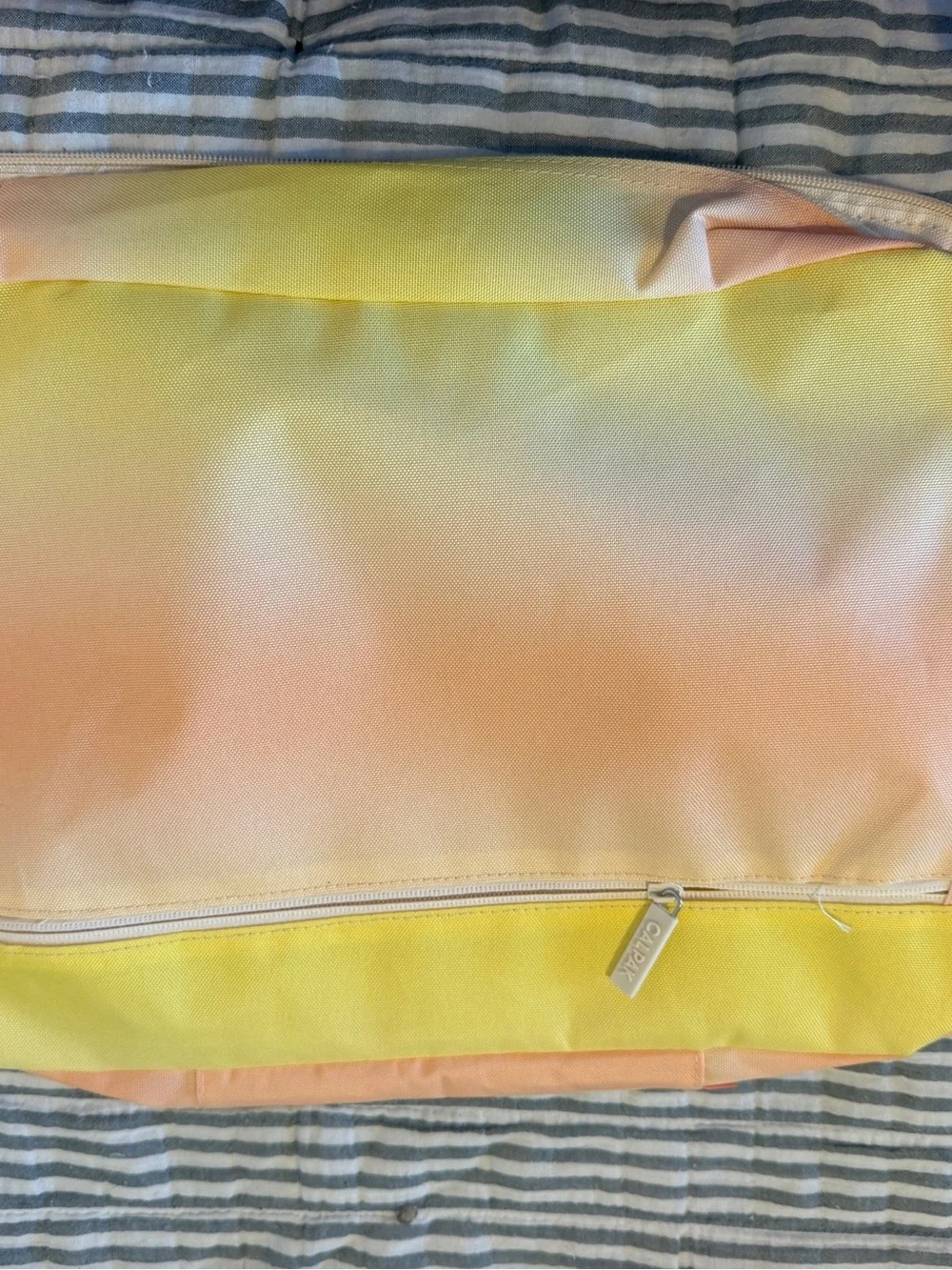 Calpak Sorbet Travel Packing Cubes Set of 3 - Yellow & Peach